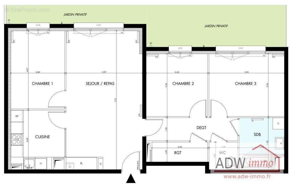 Appartement à BOIS-LE-ROI