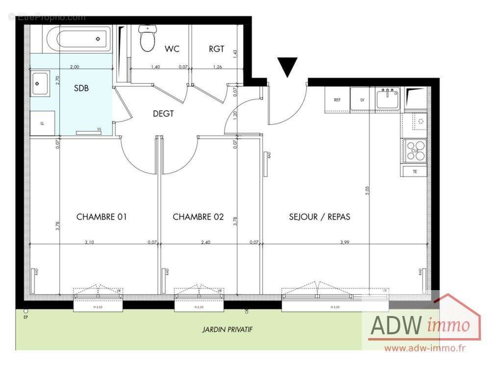 Appartement à BOIS-LE-ROI