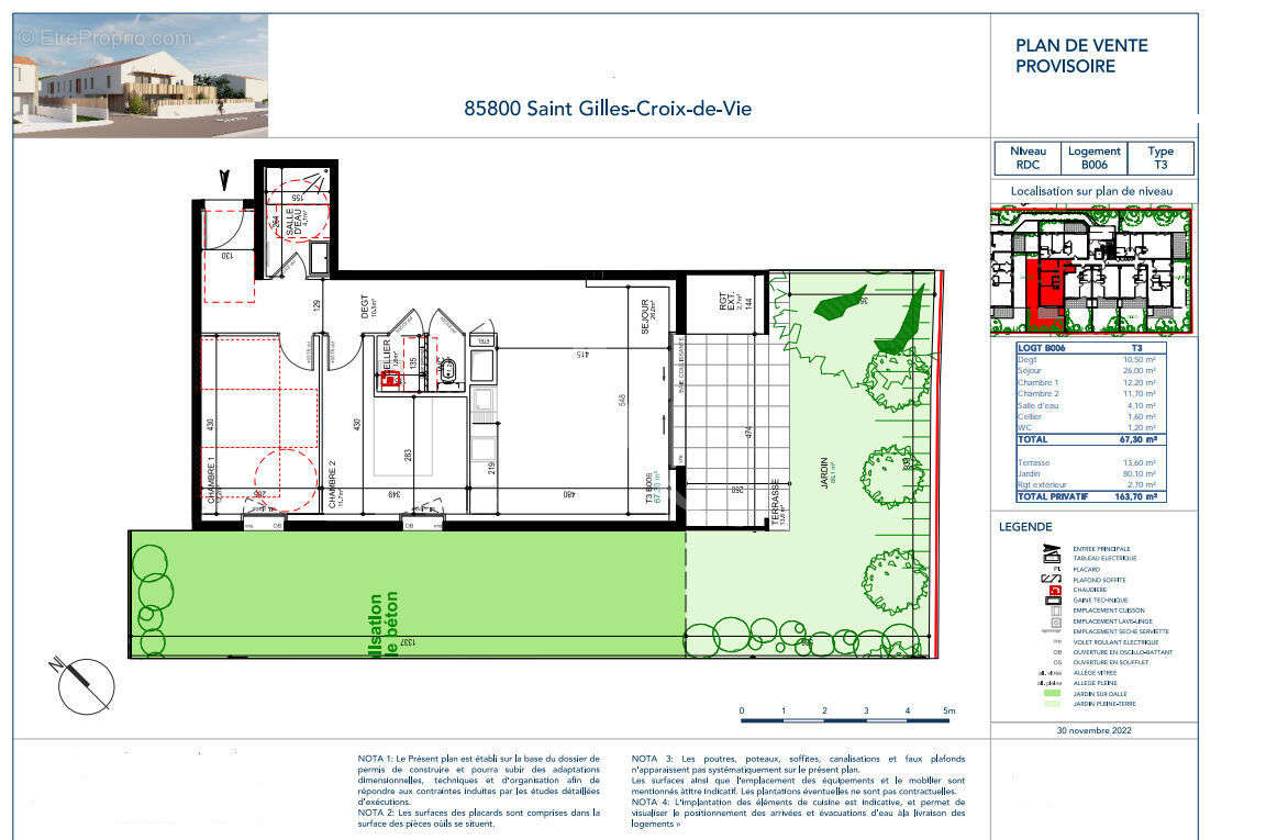 Appartement à SAINT-GILLES-CROIX-DE-VIE