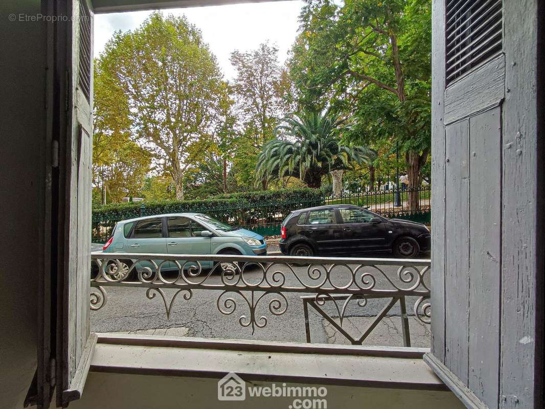 La vue sur le parc Simone Veil - Appartement à SETE