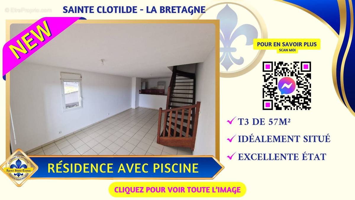 Appartement à SAINT-DENIS