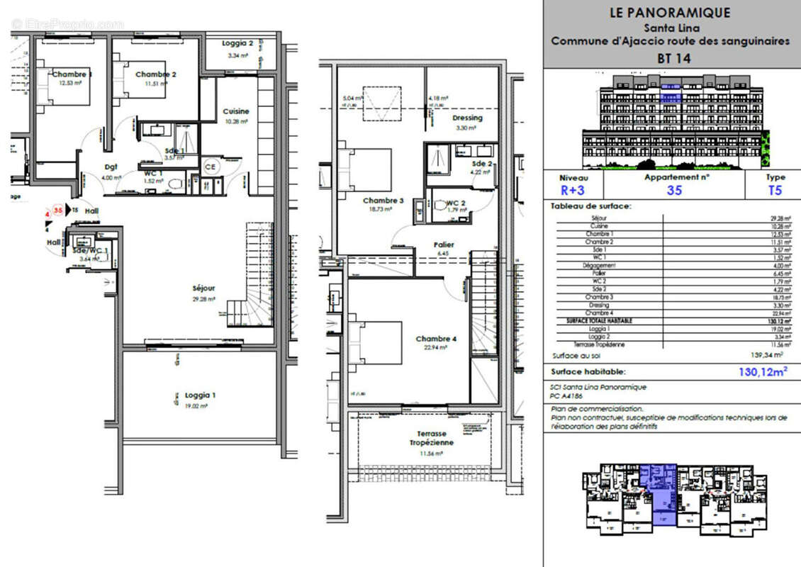 Appartement à AJACCIO