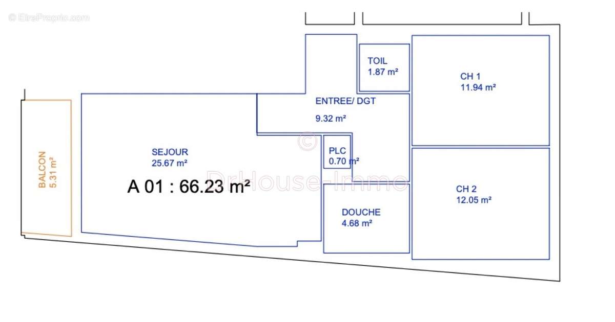 Appartement à TARADEAU