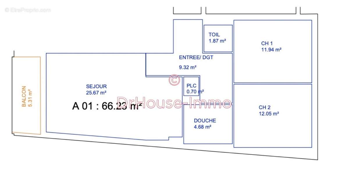 Appartement à TARADEAU