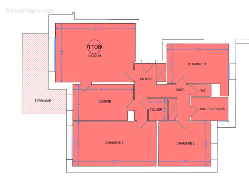 Appartement à BIHOREL