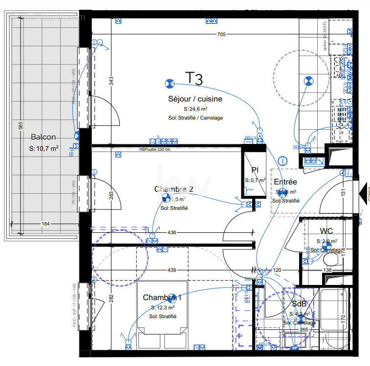 Appartement à SCHILTIGHEIM