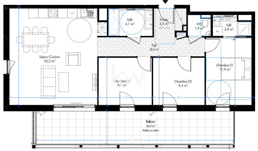 Appartement à MITTELHAUSBERGEN