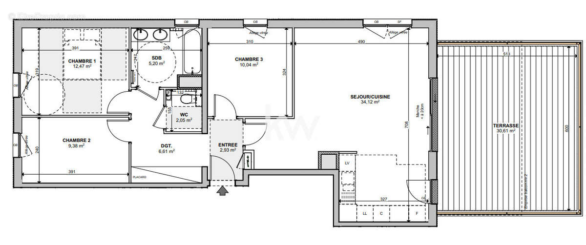 Appartement à MITTELHAUSBERGEN