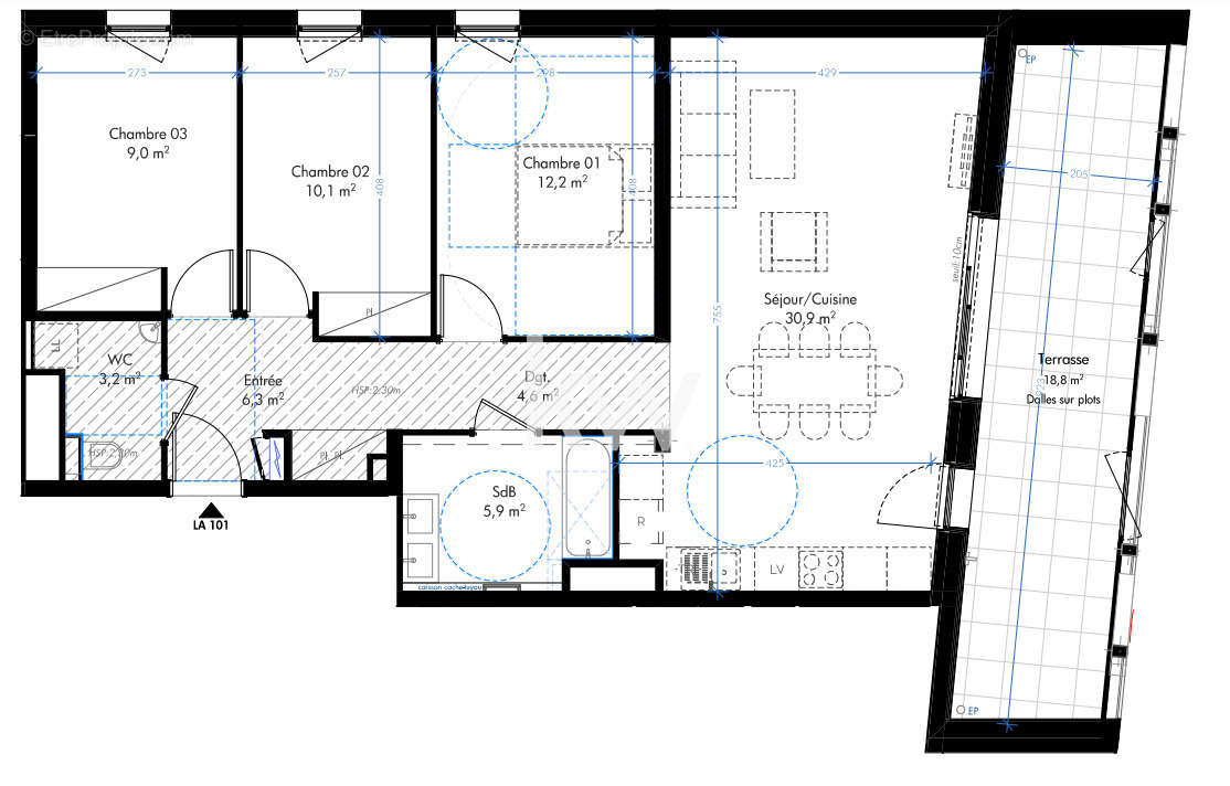 Appartement à MITTELHAUSBERGEN