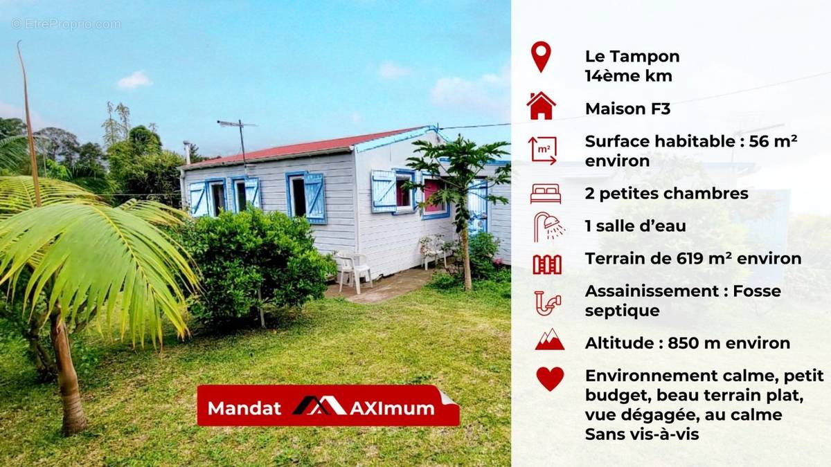 Maison à LE TAMPON