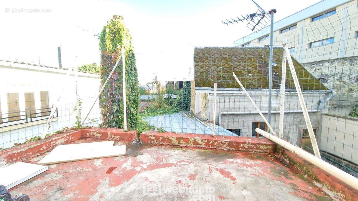 Une terrasse bien exposée - Appartement à LAON