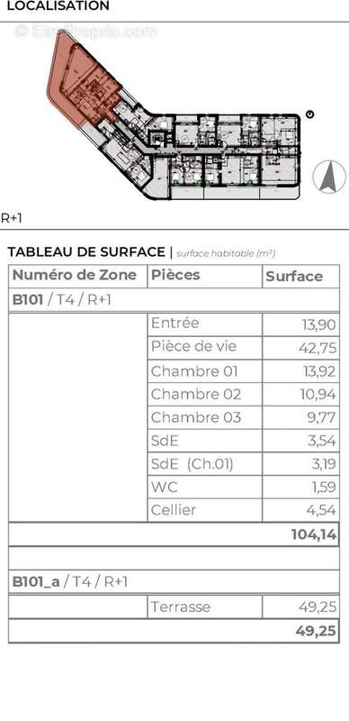 Appartement à ROUEN