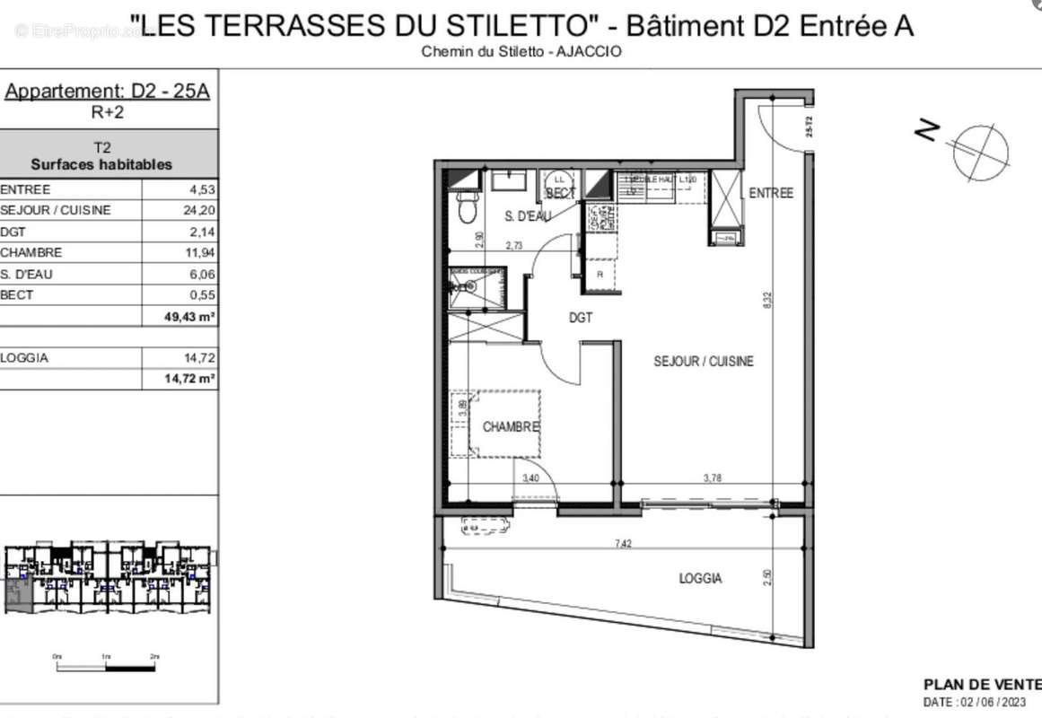 Appartement à AJACCIO