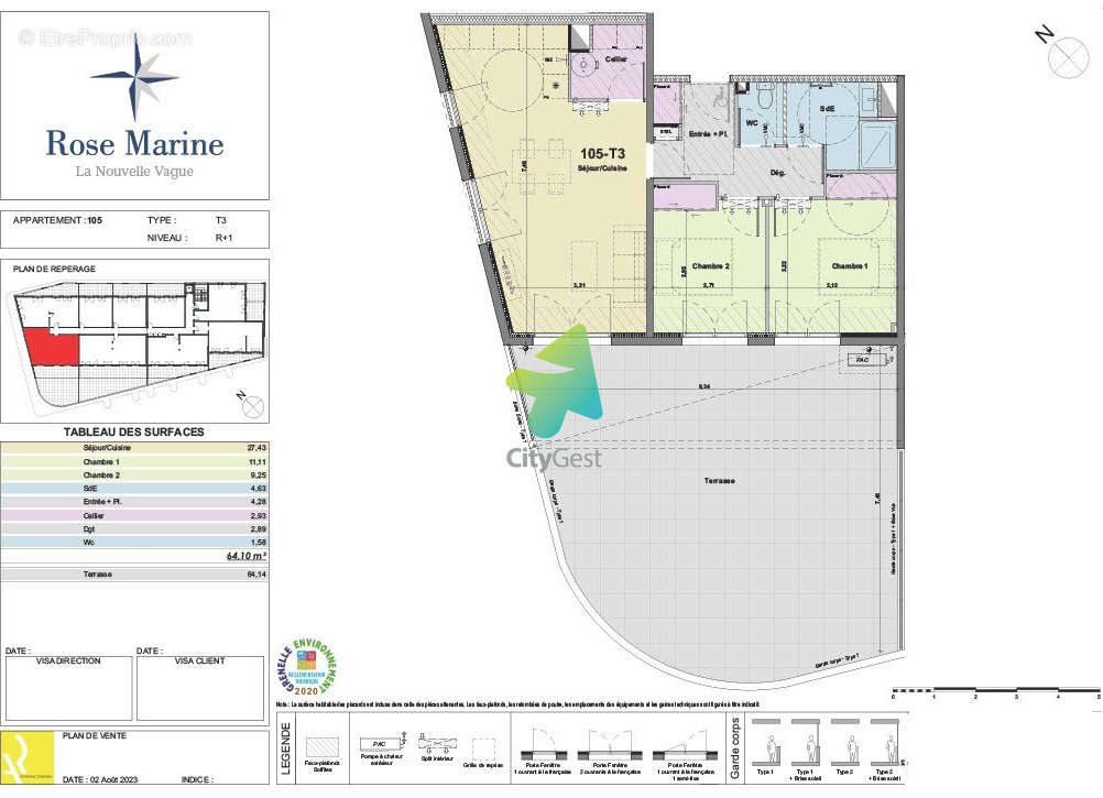 Appartement à PORT-LA-NOUVELLE