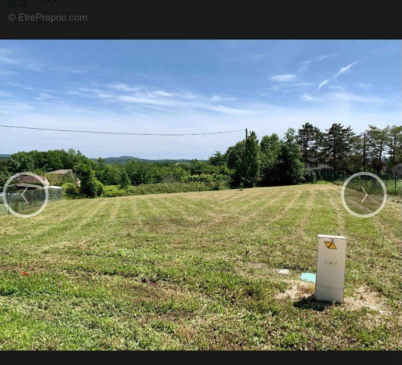 Terrain à LA SAUVETAT-SUR-LEDE