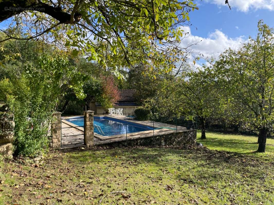 Piscine - Maison à SAINT-CYPRIEN