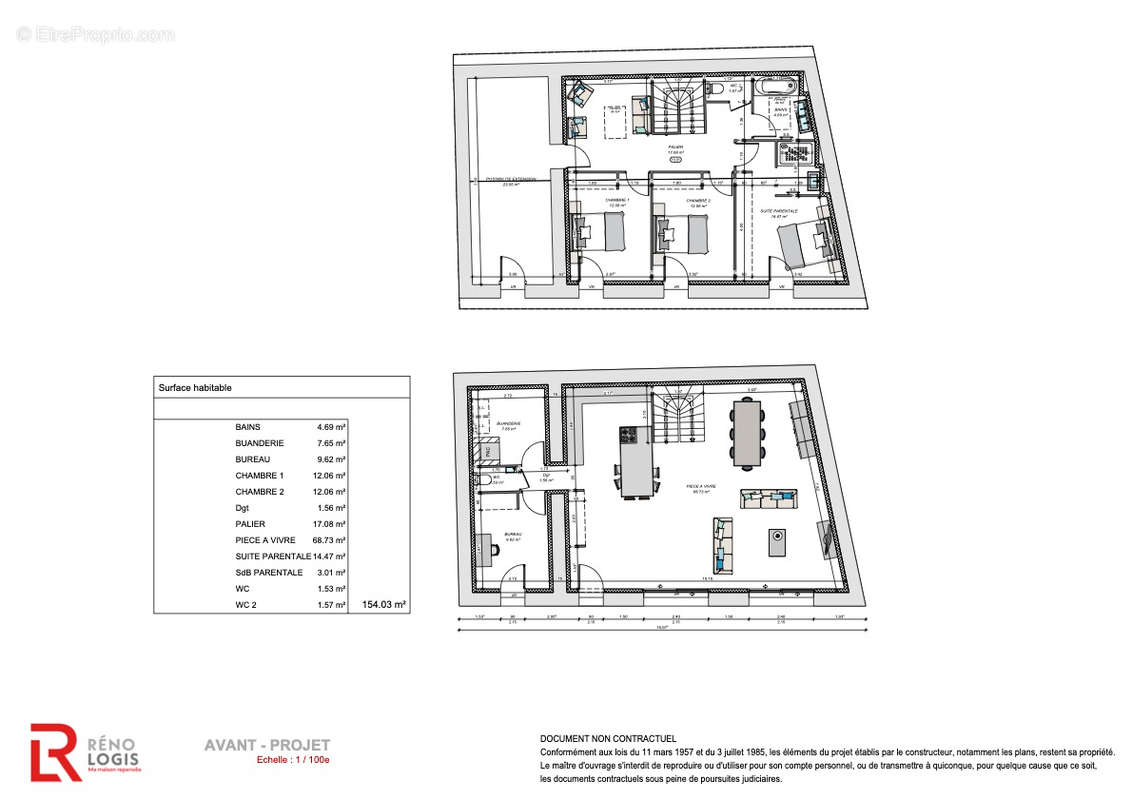 Maison à ROMANECHE-THORINS