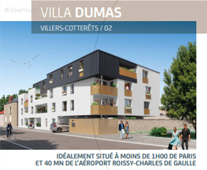 Appartement à VILLERS-COTTERETS