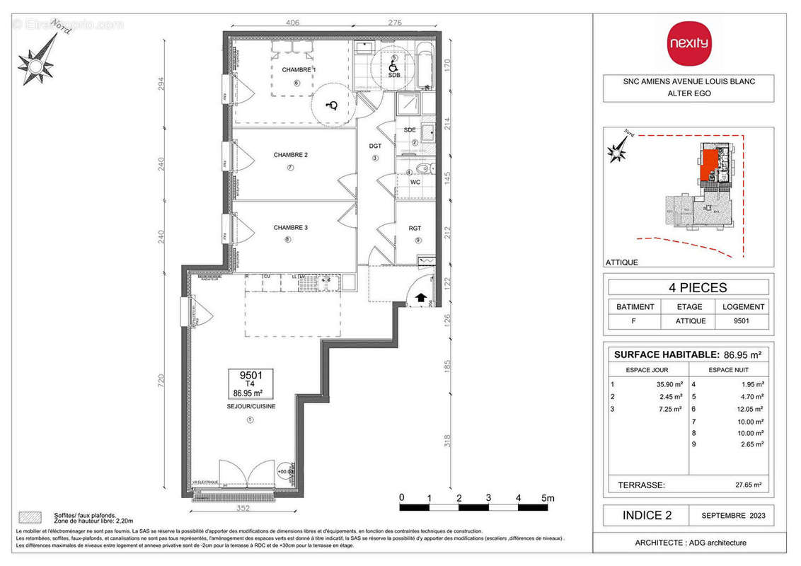 Appartement à AMIENS