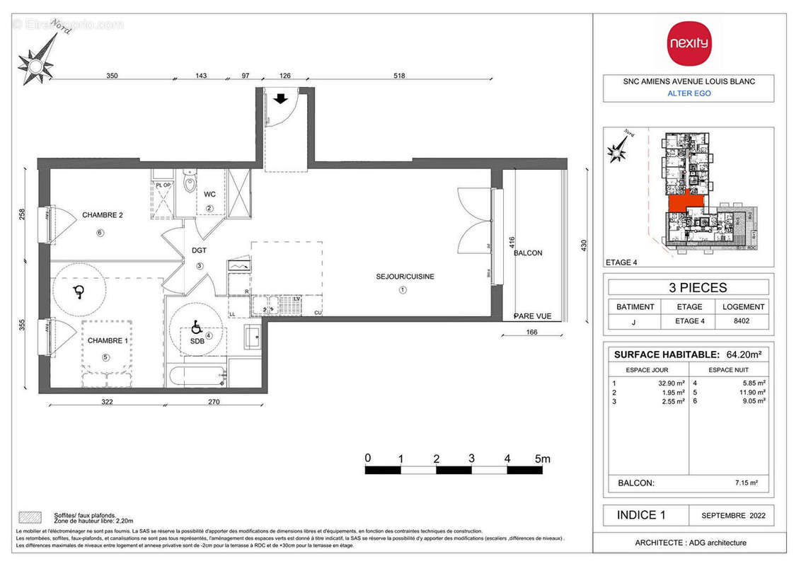 Appartement à AMIENS