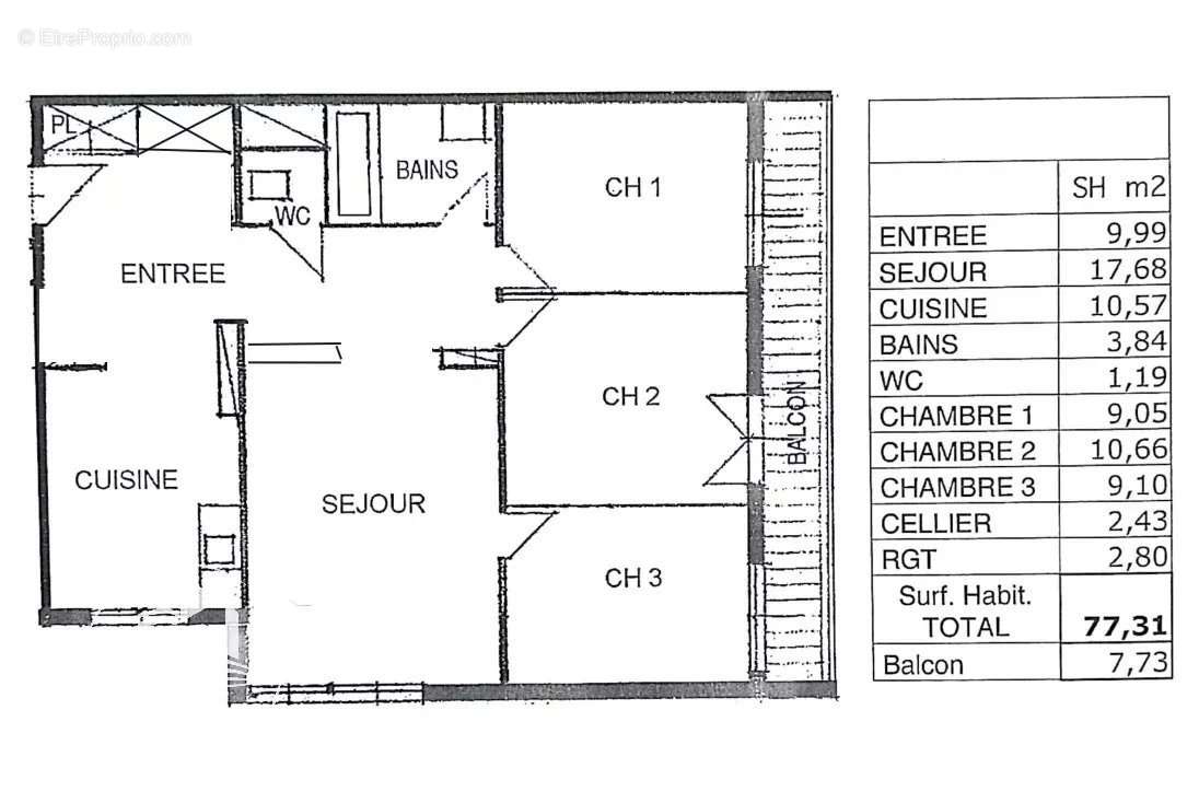 Appartement à MURET