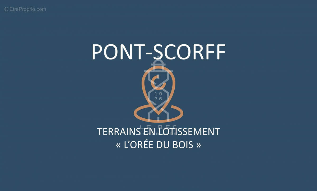 Terrain à PONT-SCORFF