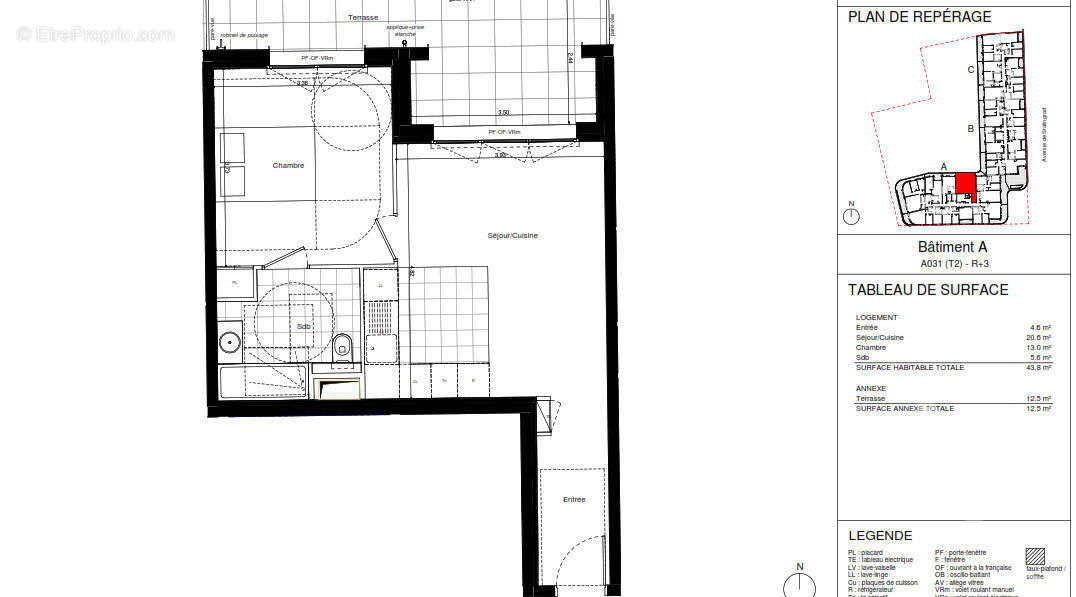 Appartement à L&#039;HAY-LES-ROSES