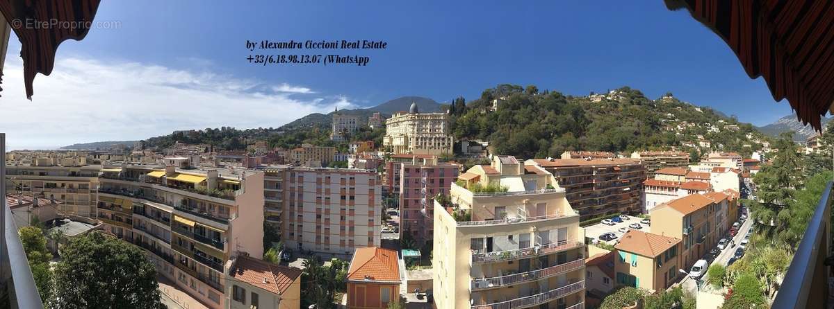 Appartement à MENTON