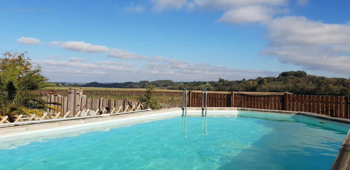 pool garden - Maison à VILLEMBITS