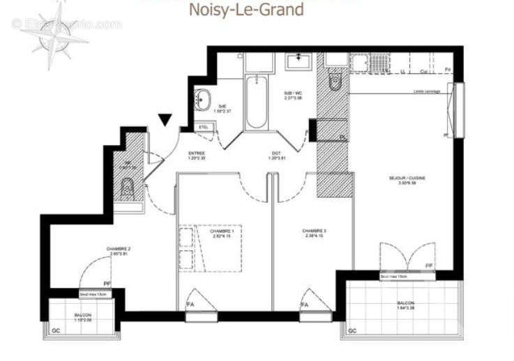 Appartement à NOISY-LE-GRAND