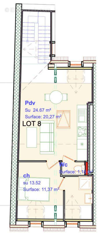 Appartement à BOULOGNE-SUR-MER