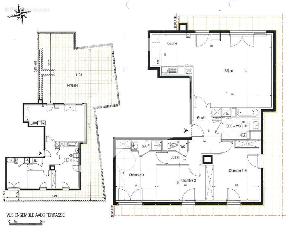 Appartement à CHENNEVIERES-SUR-MARNE