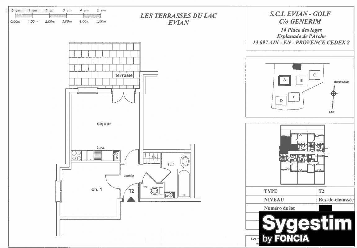 Appartement à EVIAN-LES-BAINS