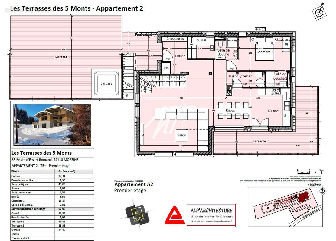 Appartement à MORZINE