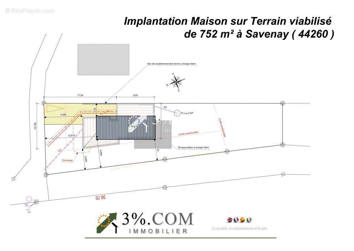 Terrain à SAVENAY