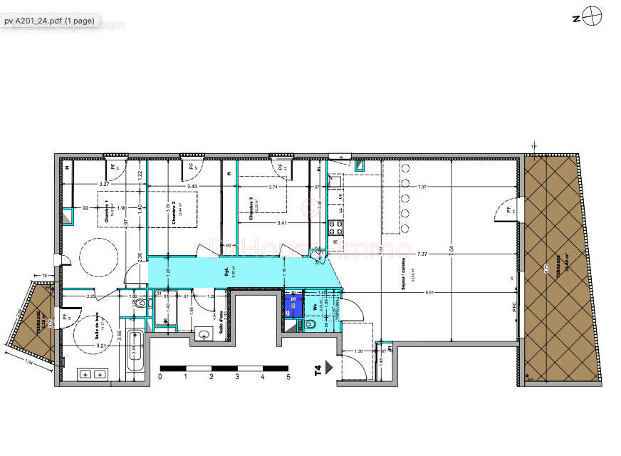 Appartement à SIX-FOURS-LES-PLAGES