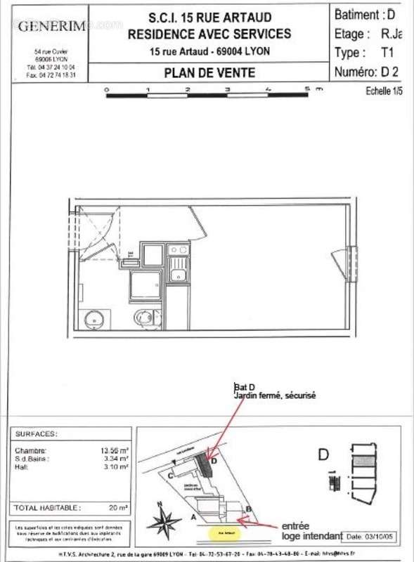 Appartement à LYON-4E