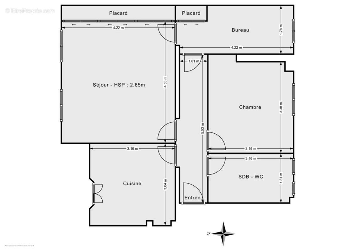 Appartement à ISSY-LES-MOULINEAUX