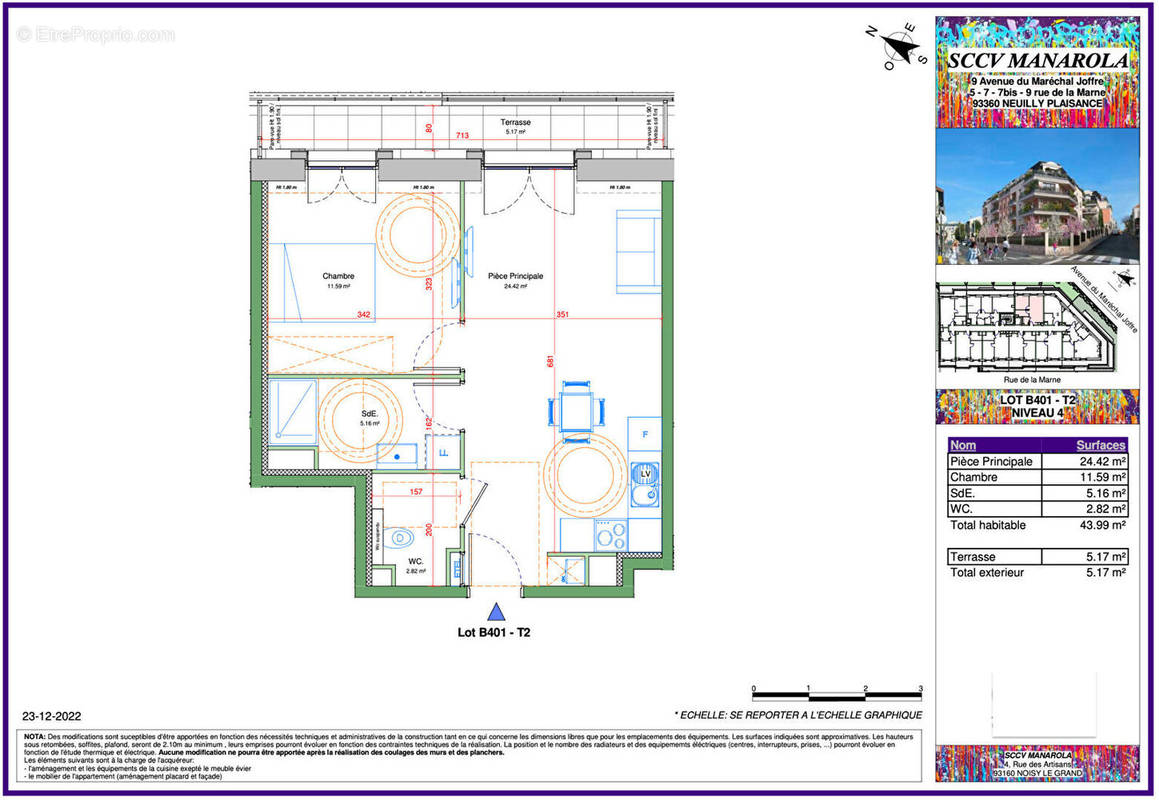 Appartement à NEUILLY-PLAISANCE