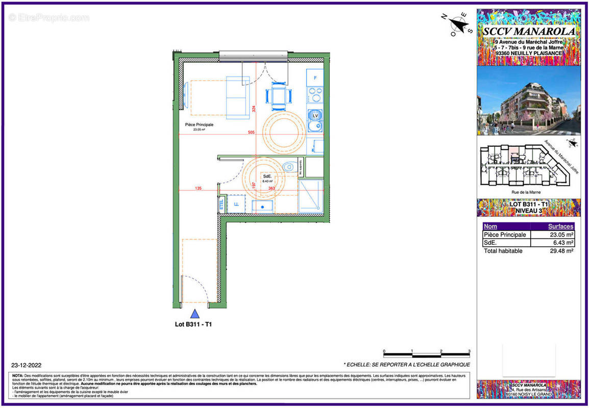 Appartement à NEUILLY-PLAISANCE