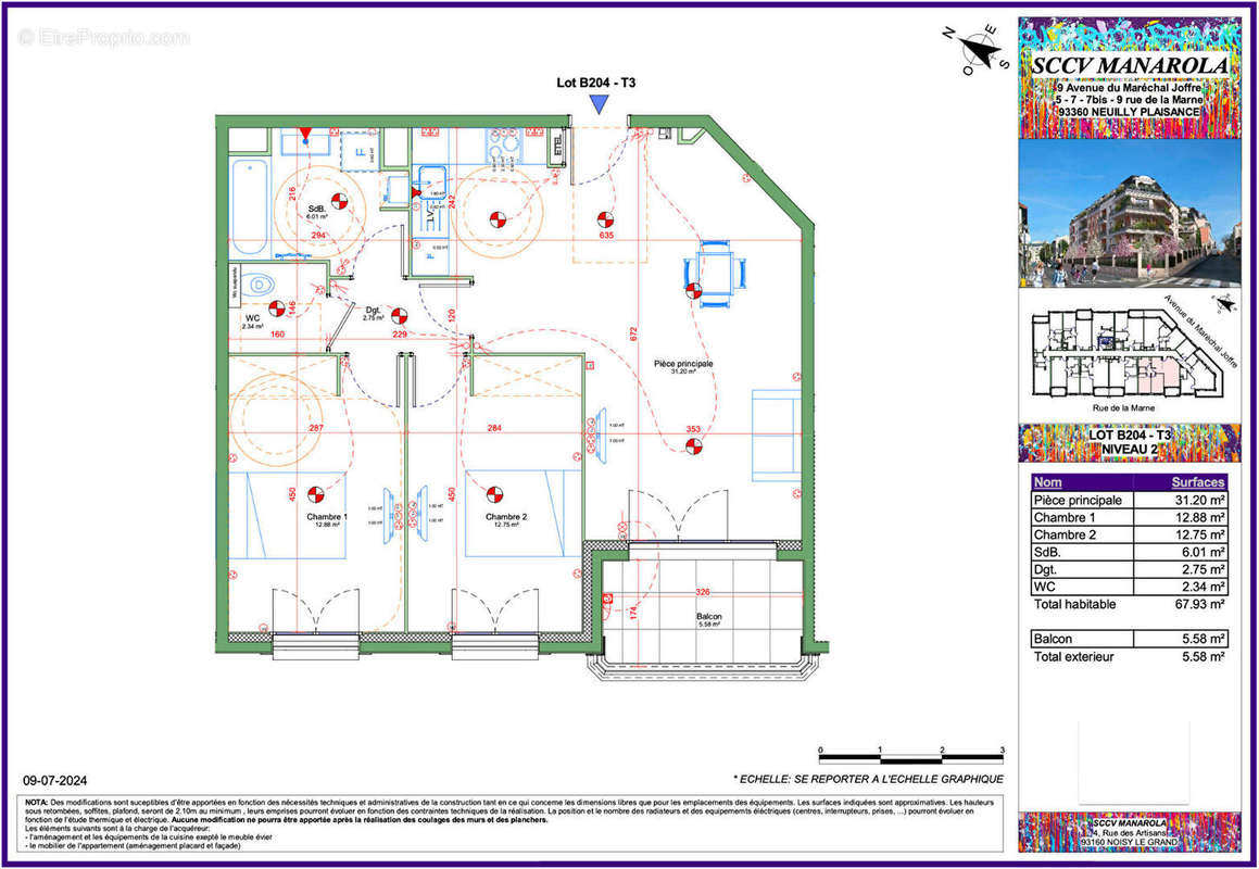 Appartement à NEUILLY-PLAISANCE