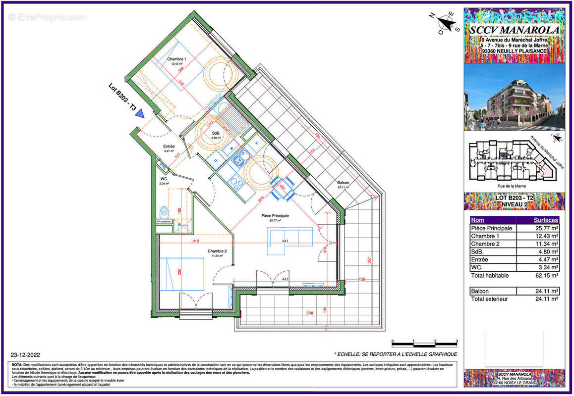 Appartement à NEUILLY-PLAISANCE