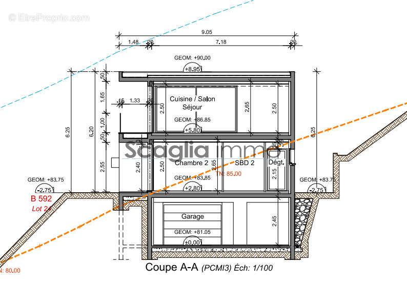 Maison à GROSSETO-PRUGNA