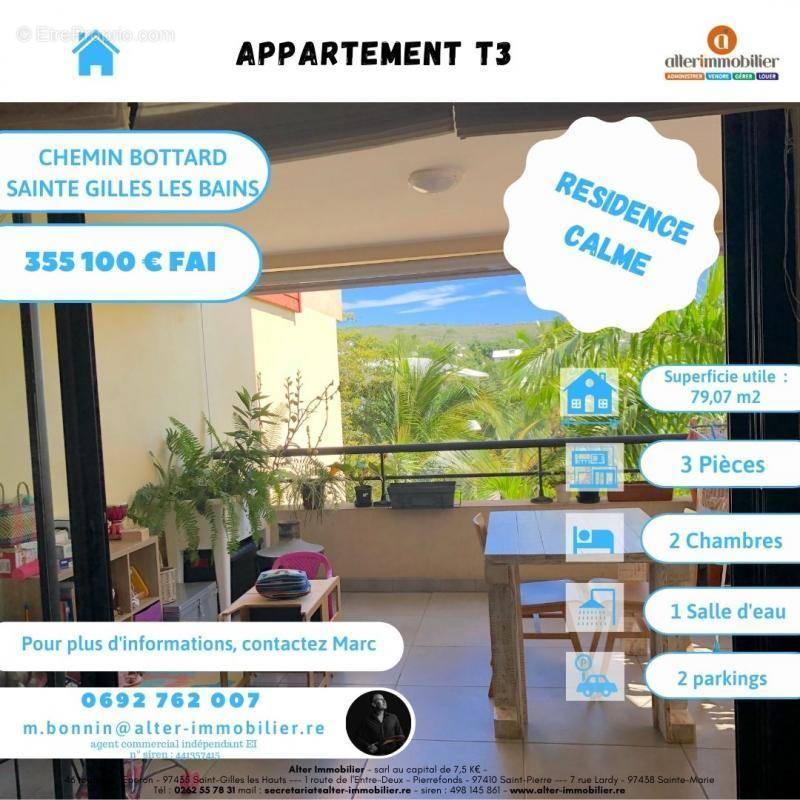 Appartement à SAINT-PAUL