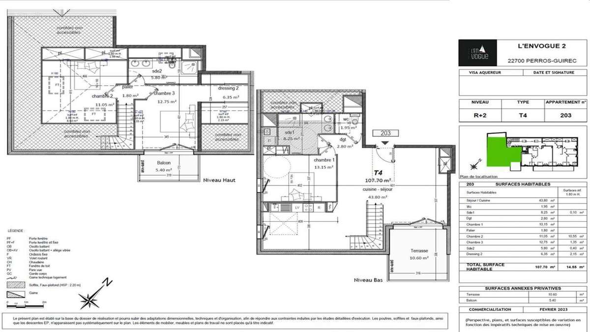 Appartement à PERROS-GUIREC