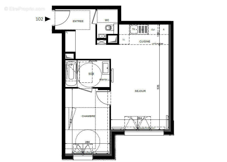 Appartement à MAISONS-ALFORT