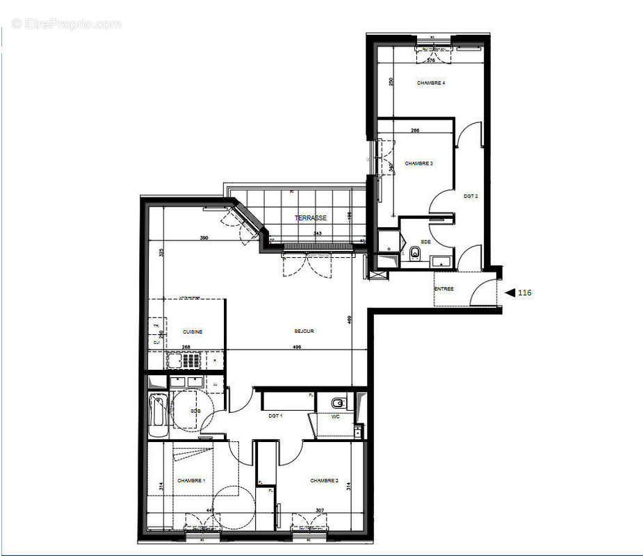 Appartement à MAISONS-ALFORT