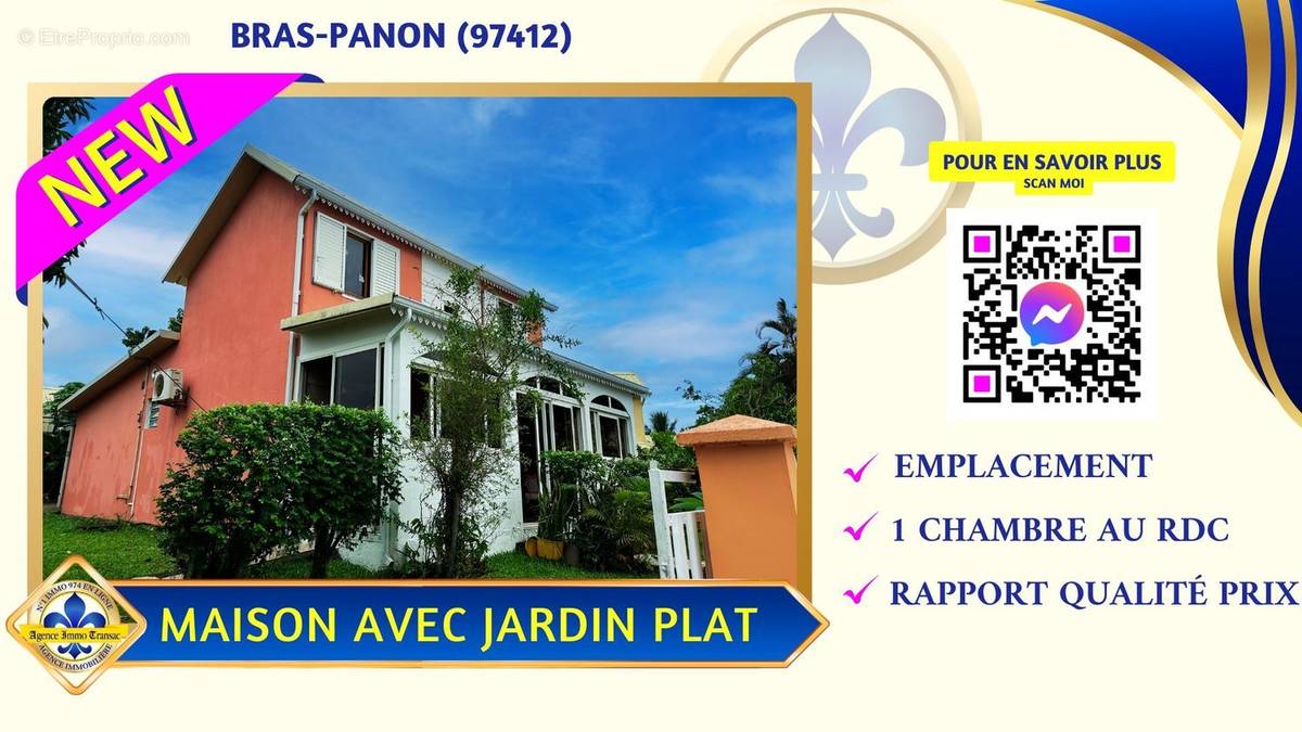 Maison à BRAS-PANON