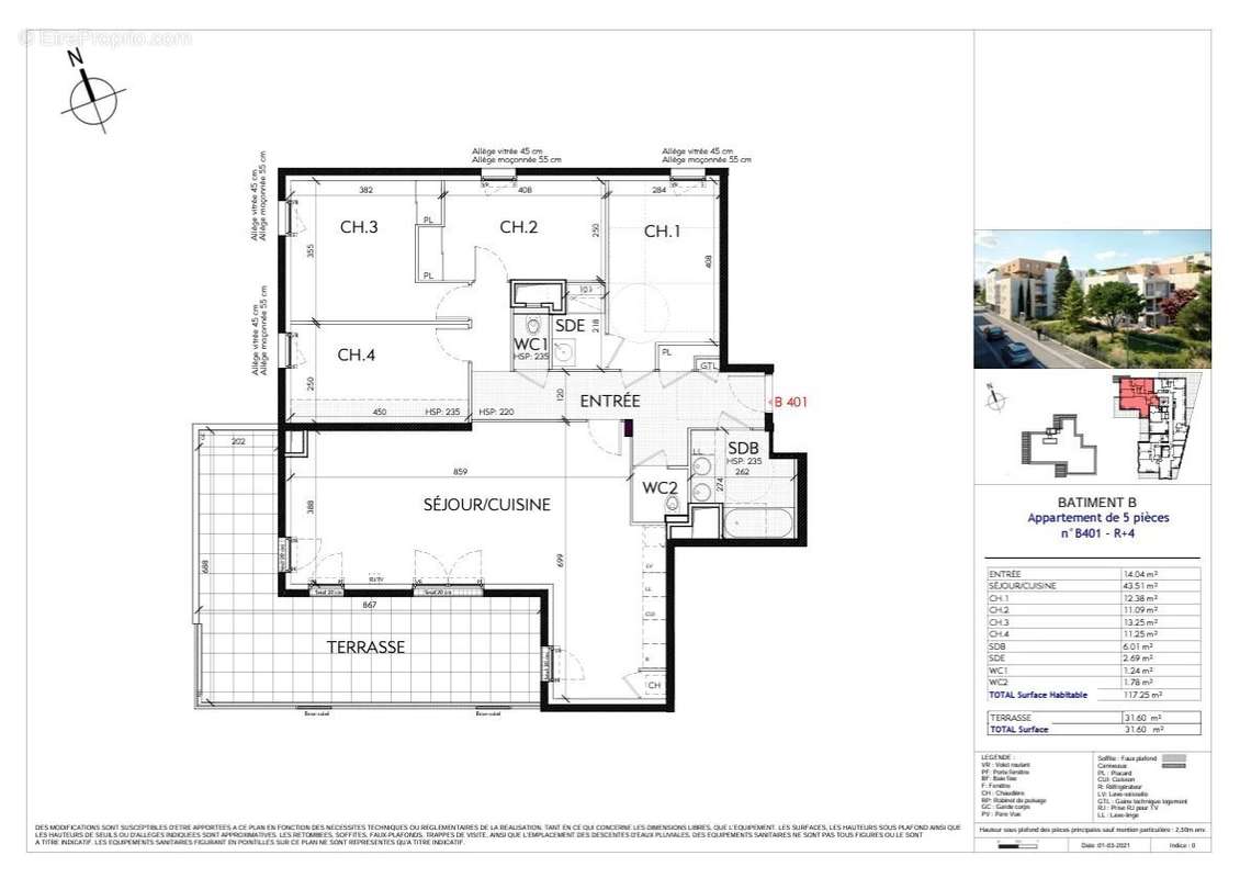 Appartement à TASSIN-LA-DEMI-LUNE