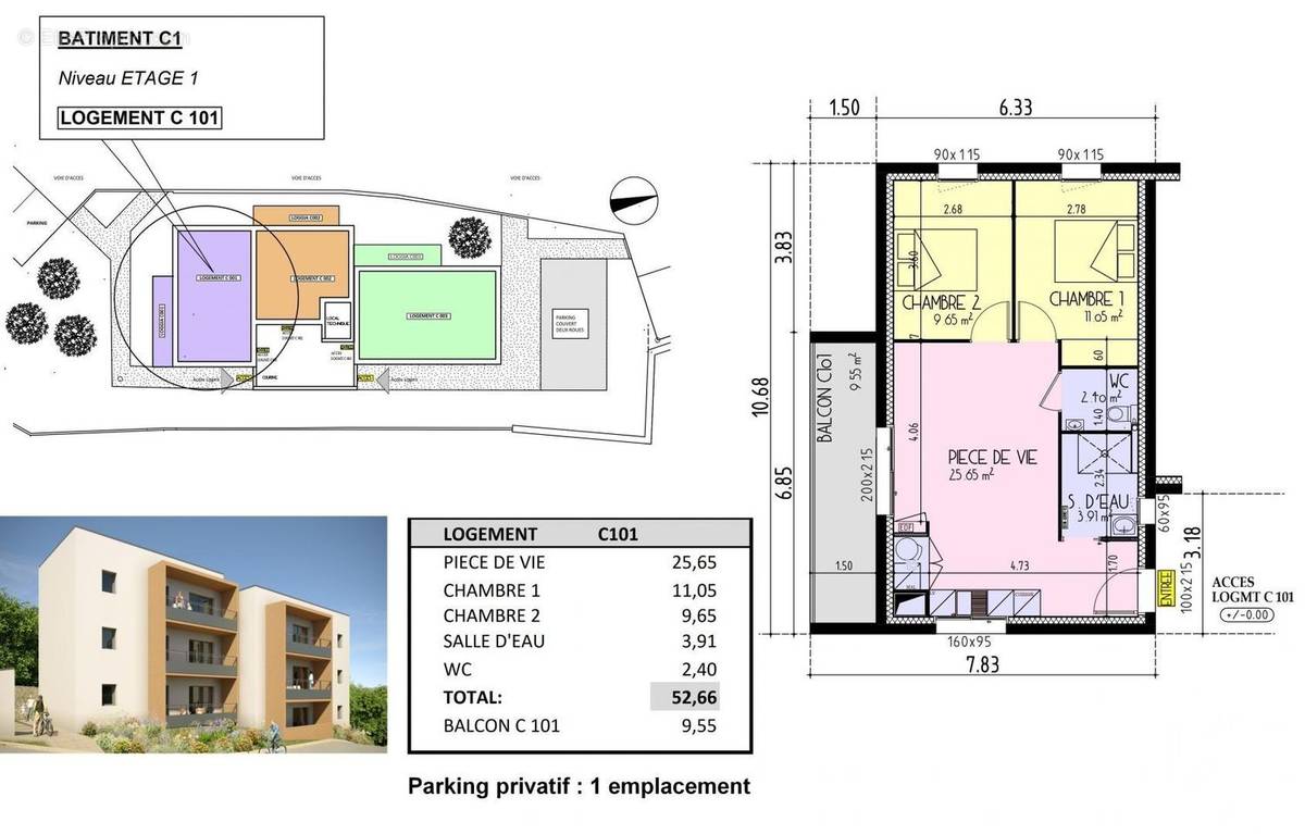 Photo 1 - Appartement à LES HERBIERS